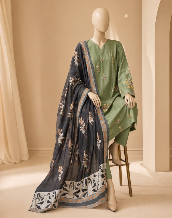 Urge Embroidered lawn 3Pc UR-721