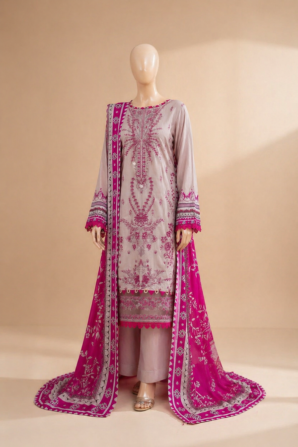 Sapphire Embroidered lawn Three Piece SPL-932