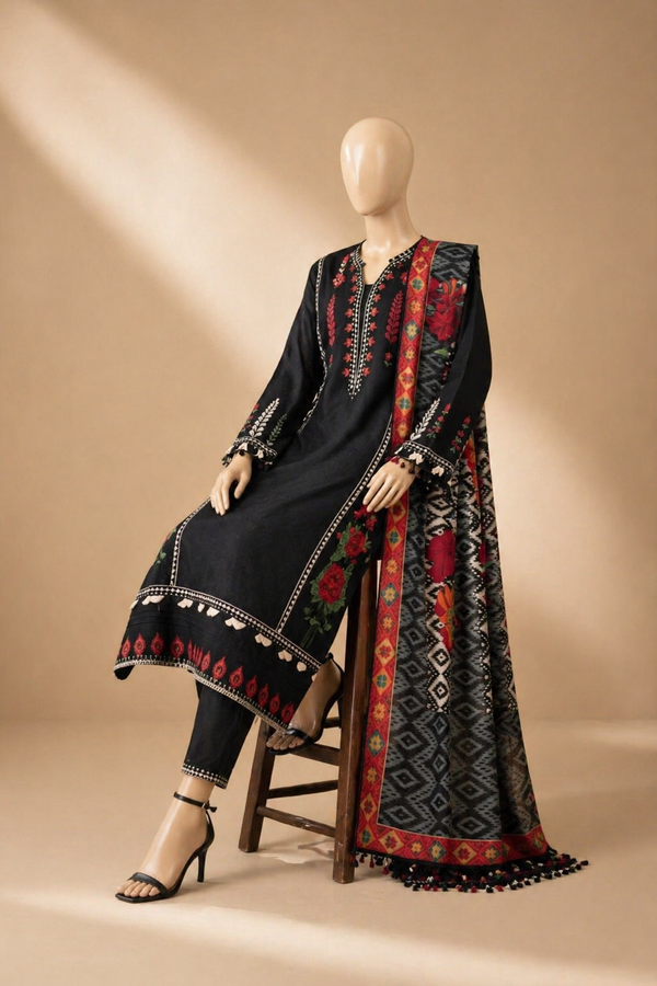 Embroidered Lawn Three Piece Summer Collection