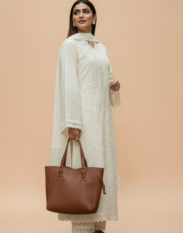 Motifz Embroidered Dhanak 3PC Winter D-235