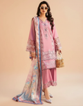 Binilyas D-143 Dhanak Embroidered 3Pc W