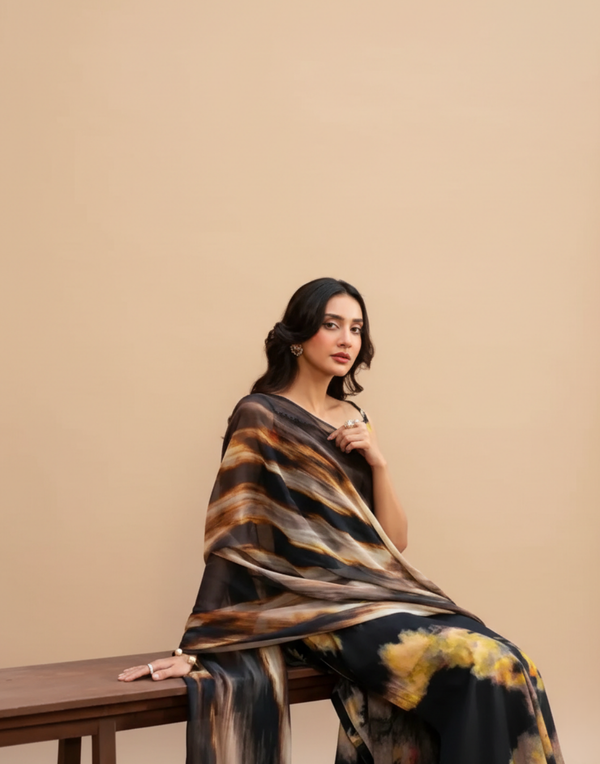 Ac-155 Shamooz Silk Printed 3pc Wt