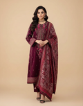 Sapphire Coco-97 Embroidered Dhanak 3PC