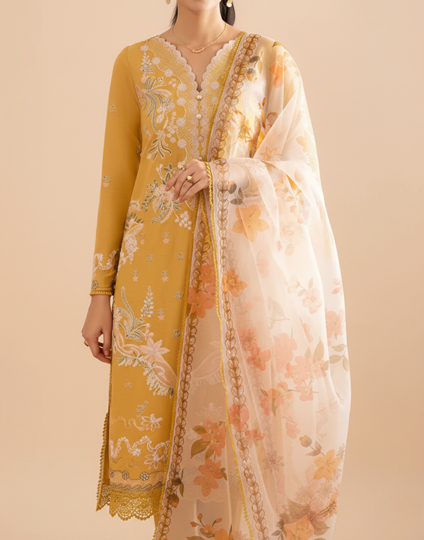 Cross Stitch Embroidered lawn 3Pc CS-15