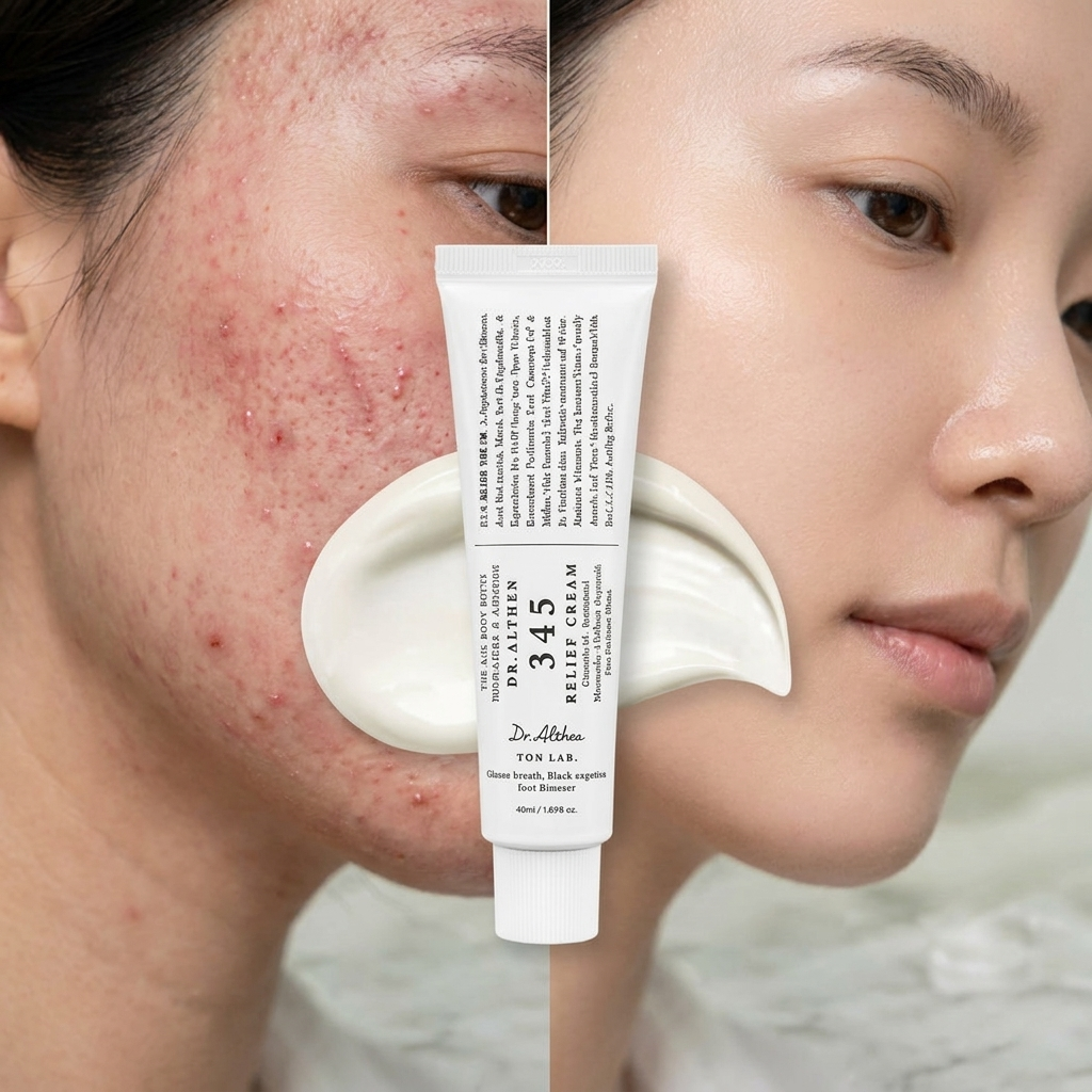 Dr. Althea 345 Relief Cream 50ml | Soothing & Repair Moisturizer for Sensitive Skin