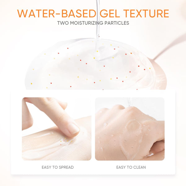 Orange Whitening Exfoliating Brightening Gel – Deep Cleansing & Skin Brightening Face Scrub
