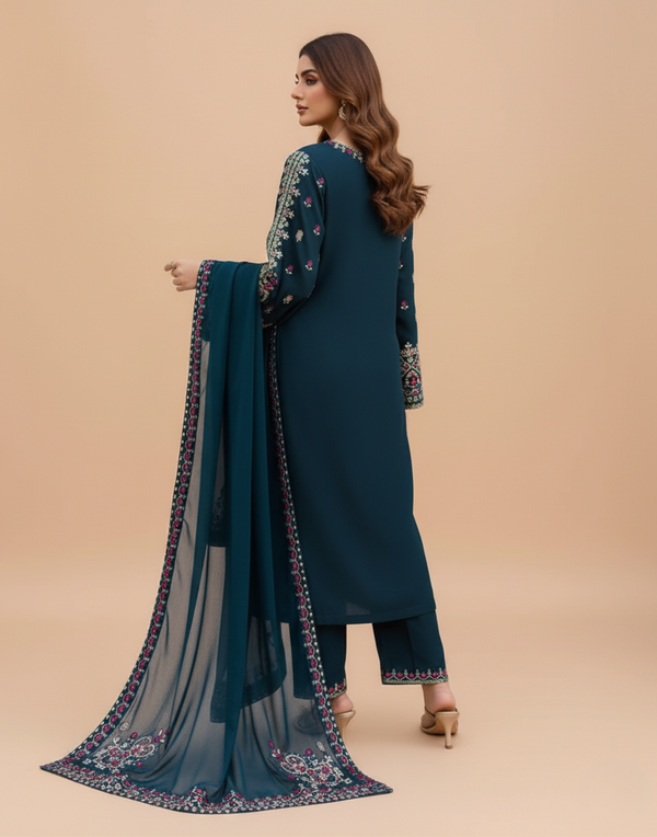 Sapphire SP-29 Embroidered Lawn 3PC