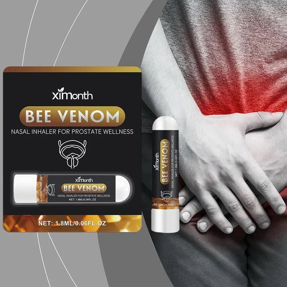 Ximonth Bee Venom Nasal Inhaler for Prostate Wellness - Stick for Men’s Circulation & Vitality Support