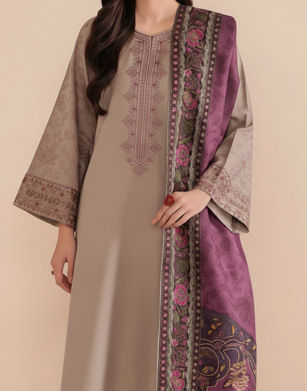 Sapphire SP-34 Embroidered Lawn 3PC