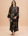 Baroque D-100 Printed 3PC suit ( khaddar )