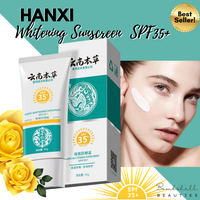 Hanxi Whitening Sunscreen SPF50+ PA+++ – UV Protection & Skin Brightening Sun Cream (50g)