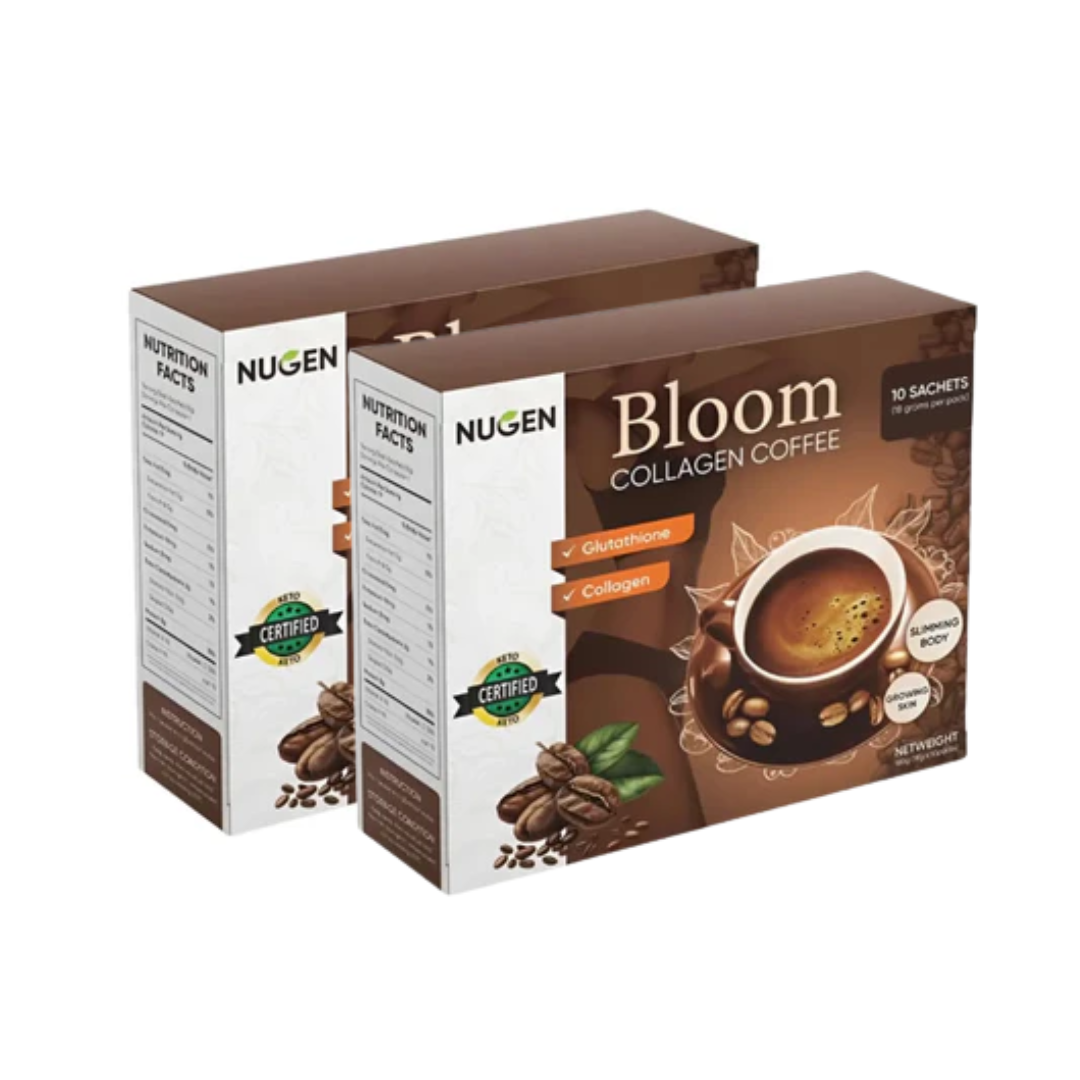 Collagen Coffee Powder Sachets – Beauty-Enhancing Slimming Coffee with Herbal Extracts for Weight Loss & Glowing Skin
