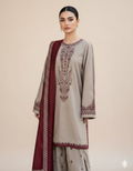 Sapphire D-99 Embroidered Dhanak 3PC