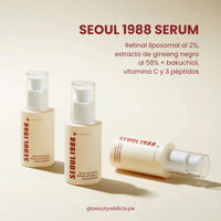 K-SECRET SEOUL 1988 Retinal Serum – 2% Advanced Retinal Liposome & 58% Black Ginseng Extract | Fine Lines & Skin Texture Refining Korean Skincare Serum