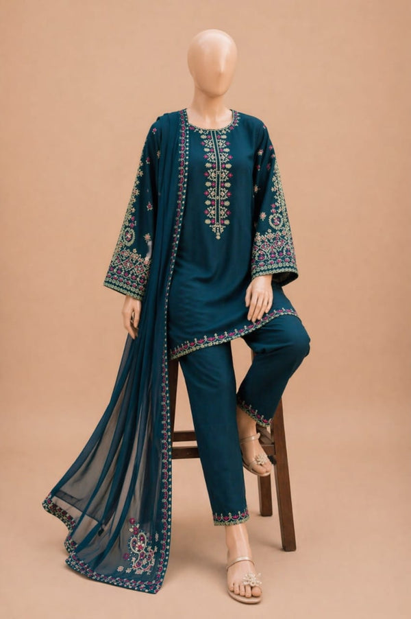 Sapphire SP-29 Embroidered Lawn 3PC