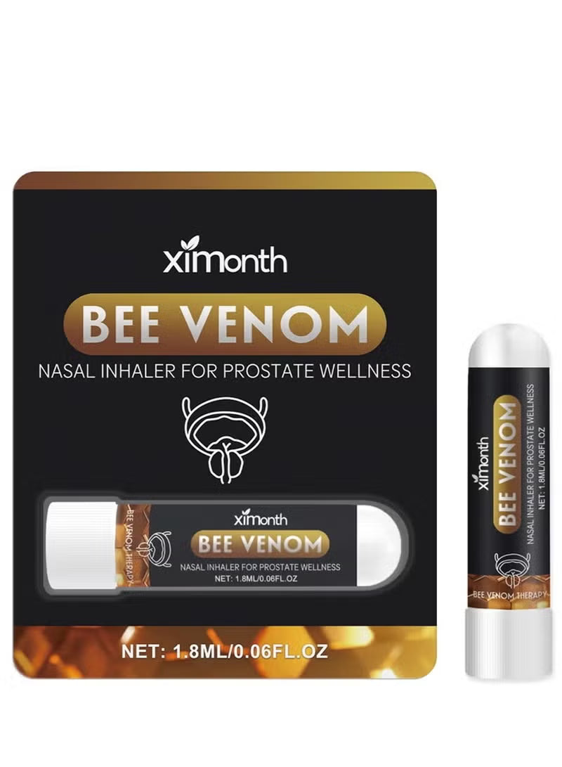 Ximonth Bee Venom Nasal Inhaler for Prostate Wellness - Stick for Men’s Circulation & Vitality Support