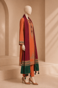 JAZMIN Embroidered lawn 3PC jz-105