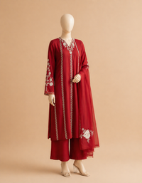 COCO-211 Dhanak Embroidered 3PC
