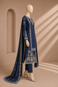 Embroidered lawn 3PC