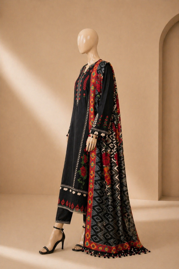 Embroidered Lawn Three Piece Summer Collection
