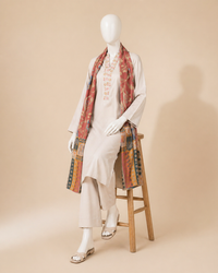 Sapphire D-189 Embroidered lawn 3pc